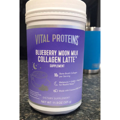 Blueberry Moon Milk Collagen Latte Supplement