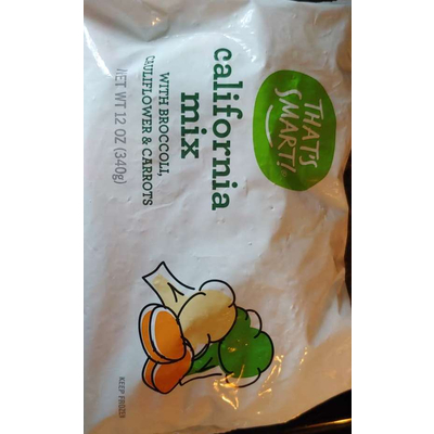 California Mix, with Broccoli, Cauliflower & Carrots