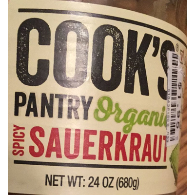 Organic Spicy Sauerkraut