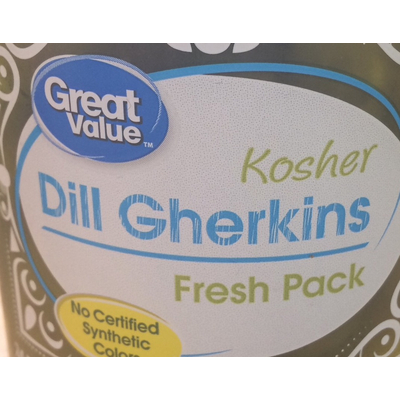 Dill Gherkins