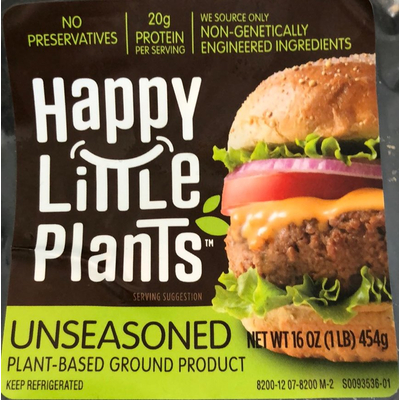 Unseasoned Plant-Based Ground Product