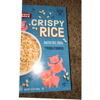 Crispy Rice, Toasted Rice Cereal