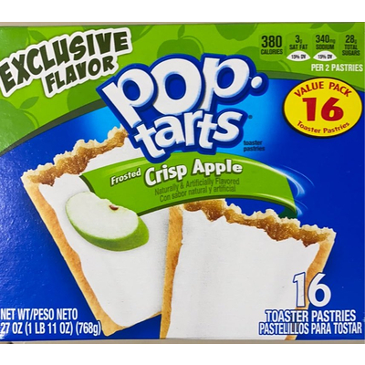 Toaster Pastries, Frosted Crisp Apple
