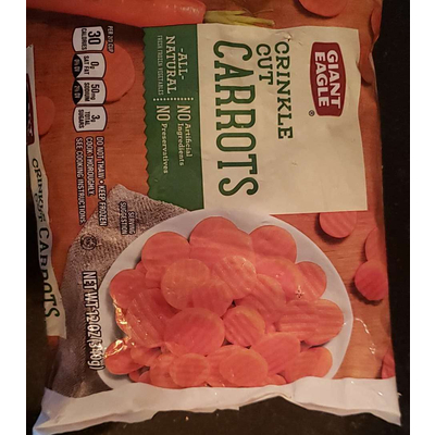 Crinkle Cut Carrots