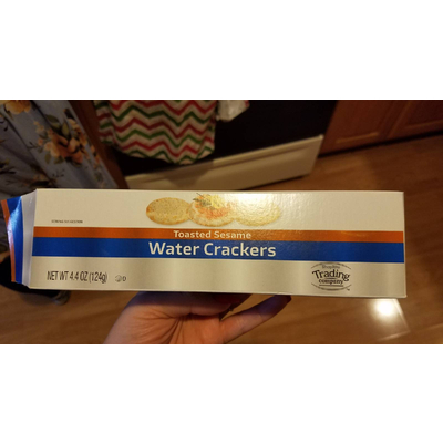 Water Crackers, Toasted Sesame