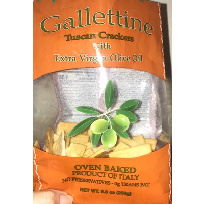 Tuscan Crackers with Extra Virgin Olive Oil