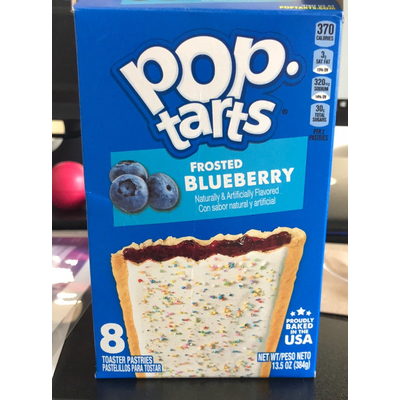 Toaster Pastries, Frosted Blueberry