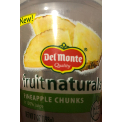 Fruit Naturals, Pineapple Chunks in 100% Juice