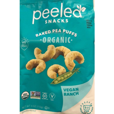 Baked Pea Puffs, Organic