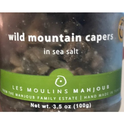 Wild Mountain Capers, in Sea Salt