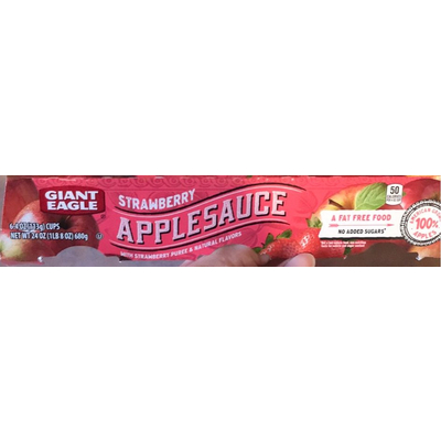 Applesauce, Strawberry
