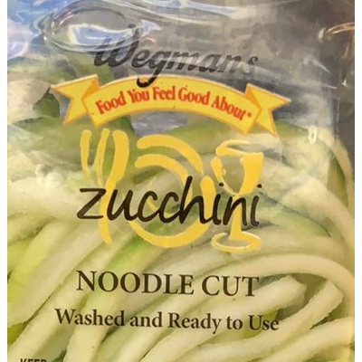 Zucchini, Noodle Cut