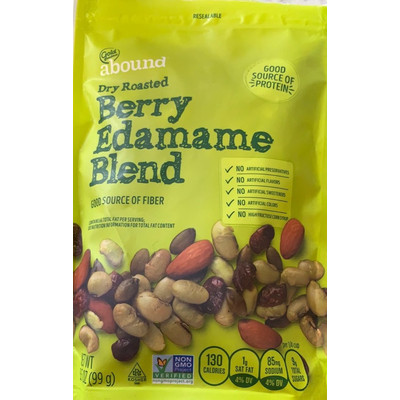 Dry Roasted Berry Edamame Blend