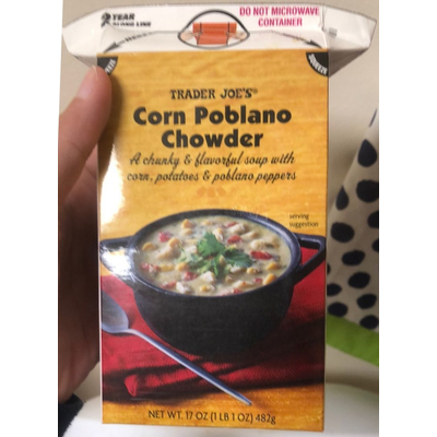 Corn Poblano Chowder