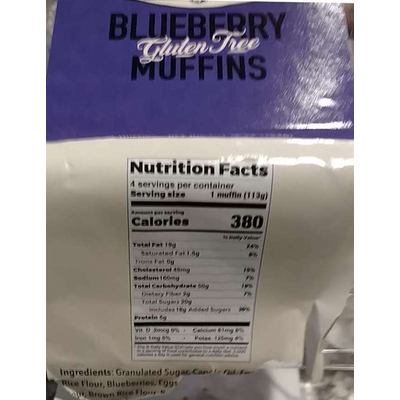 Muffins, Blueberry