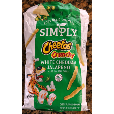 Crunchy, White Cheddar Jalapeno