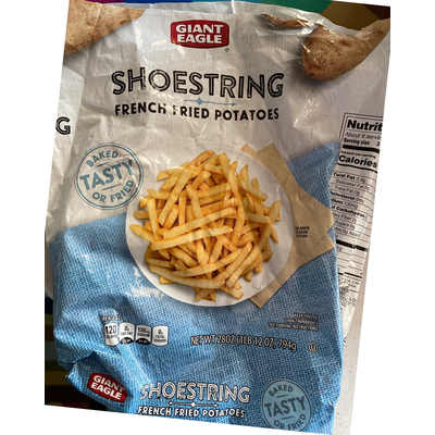 French Fried Potatoes, Shoestring
