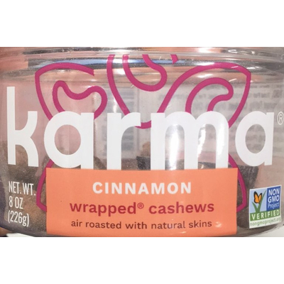 Cashews, Cinnamon Wrapped