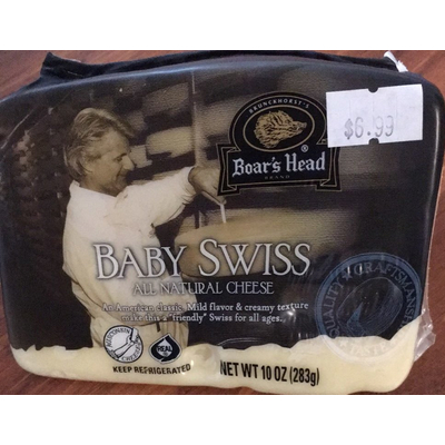 All Natural Cheese, Baby Swiss