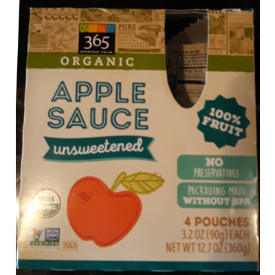 Apple Sauce, Unsweetened