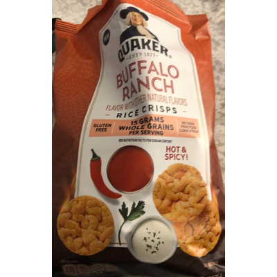 Rice Crisps, Buffalo Ranch, Hot & Spicy