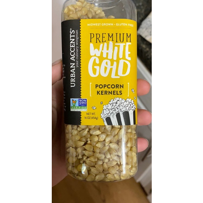 Popcorn Kernels, Premium White Gold
