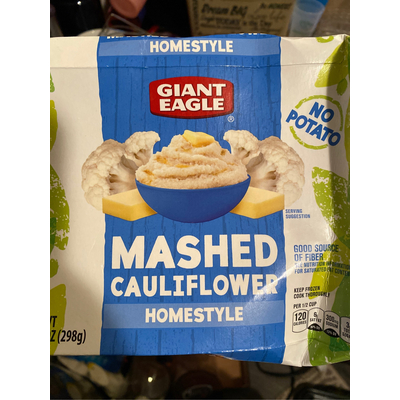 Mashed Cauliflower, Homestyle