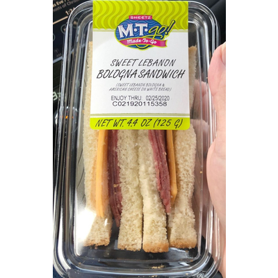 Sweet Lebanon Bologna Sandwich