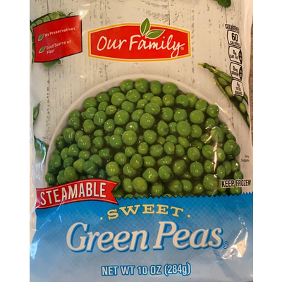 Steamable Sweet Peas