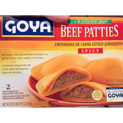 Jamaican Style Beef Patties, Spicy