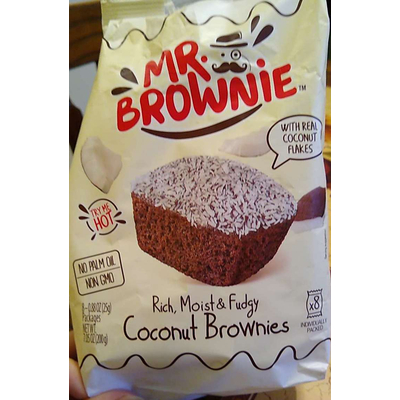 Coconut Brownies, Rich, Moist & Fudgy