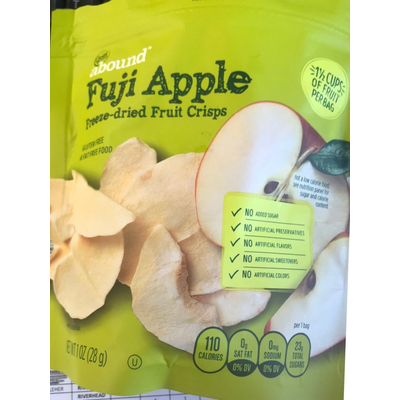 Fuji Apple Freeze Dried Fruit Crisps
