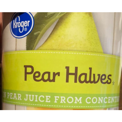 Pear Halves, in Pear Juice from Concentrate