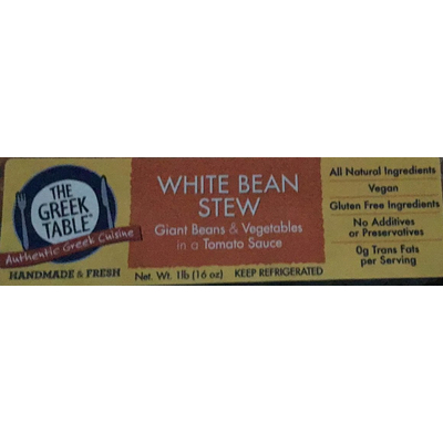 White Bean Stew, in Tomato Sauce