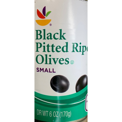 Black Pitted Ripe Olives, Small