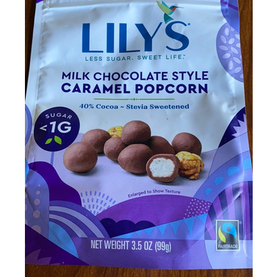 Caramel Popcorn, Milk Chocolate Style