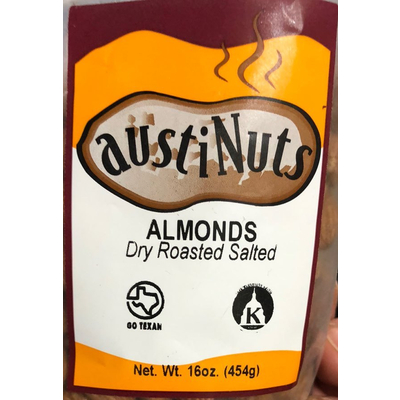 Almonds, Dry Roasted Salted