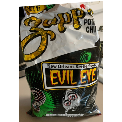 Potato Chips, New Orleans Kettle Style Evil Eye