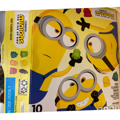 Fruit Flavored Snacks, Assorted Fruit Flavors