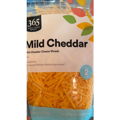 Cheese Shreds, Mild Cheddar