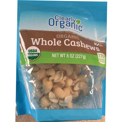 Whole Cashews, Organic