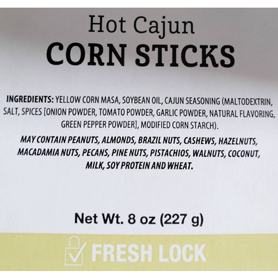 Corn Sticks, Hot Cajun