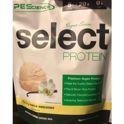 Vegan Series Select Protein, Protein Powder Drink Mix, Vanilla Indulgence
