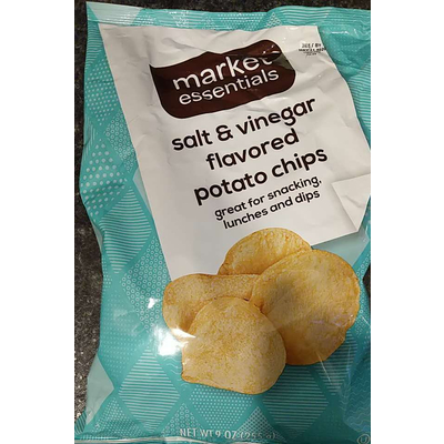Potato Chips, Salt & Vinegar Flavoured
