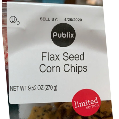 Corn Chips, Flax Seed