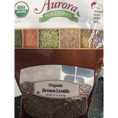 Brown Lentils, Organic