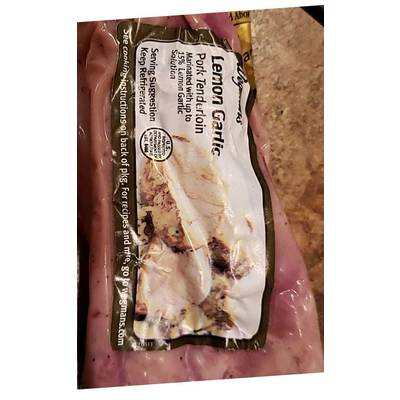 Lemon Garlic Pork Tenderloin