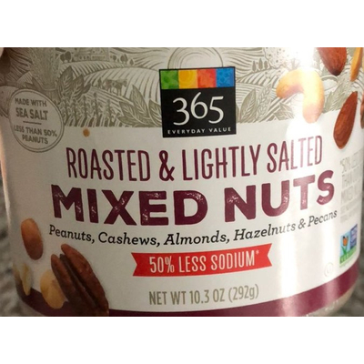 Roasted & Lightly Salted Mixed Nuts