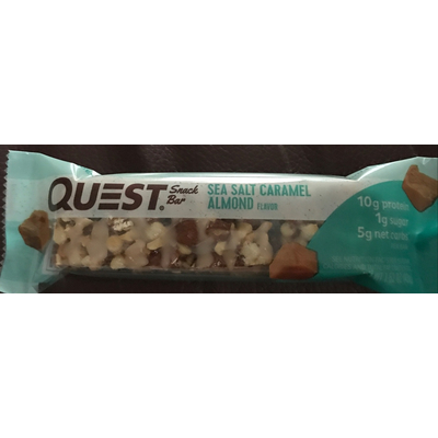 Snack Bar, Sea Salt Caramel Almond Flavor