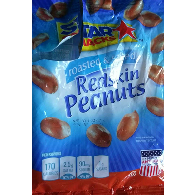 Redskin Peanuts, Toasted & Salted